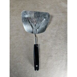 Foley Stainless MPLS Vintage Wide Slotted Spatula, Curve Flipper / Fish Turner